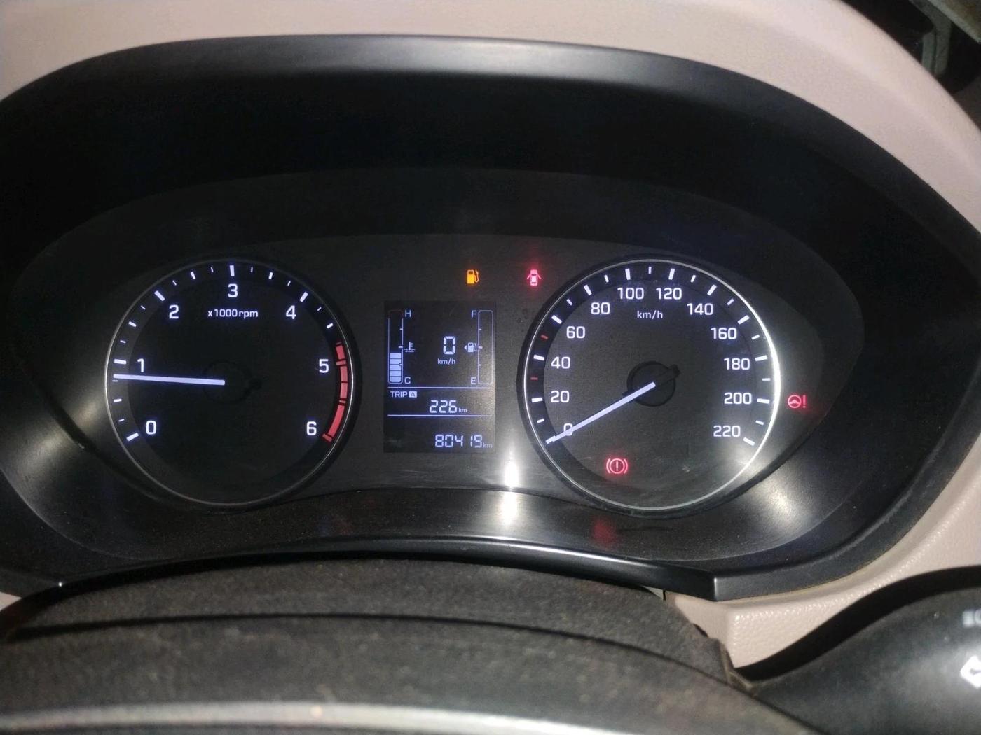 2017 Hyundai Elite i20 SPORTZ 1.4 CRDI, Diesel, Manual, 80,419 km, interior