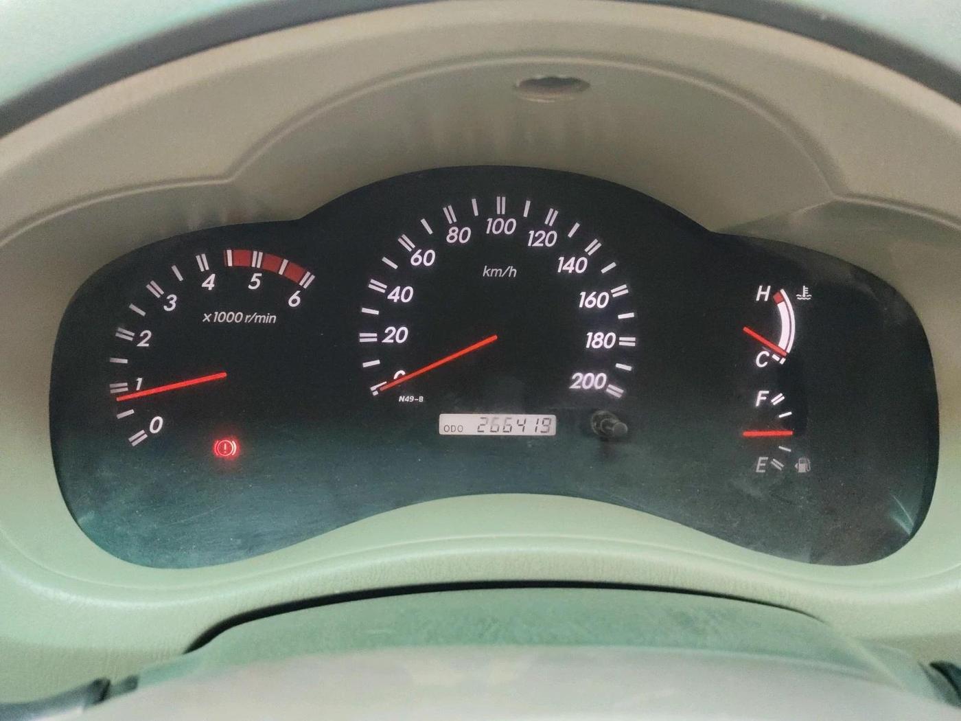 2011 Toyota Innova V 2.5 8 STR, Diesel, Manual, 2,66,419 km, interior