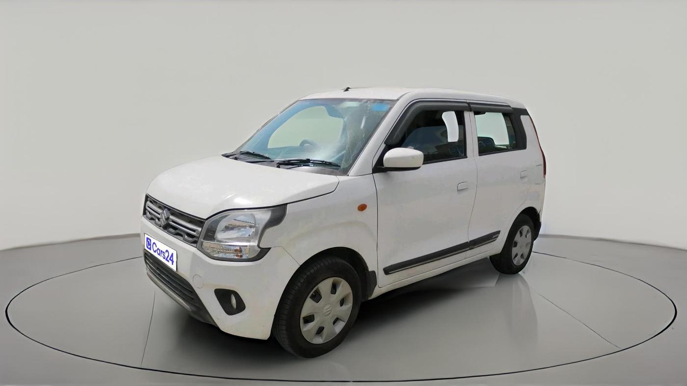 2020 Maruti New Wagon-R VXI 1.0, Petrol, Manual, 51,499 km, exterior