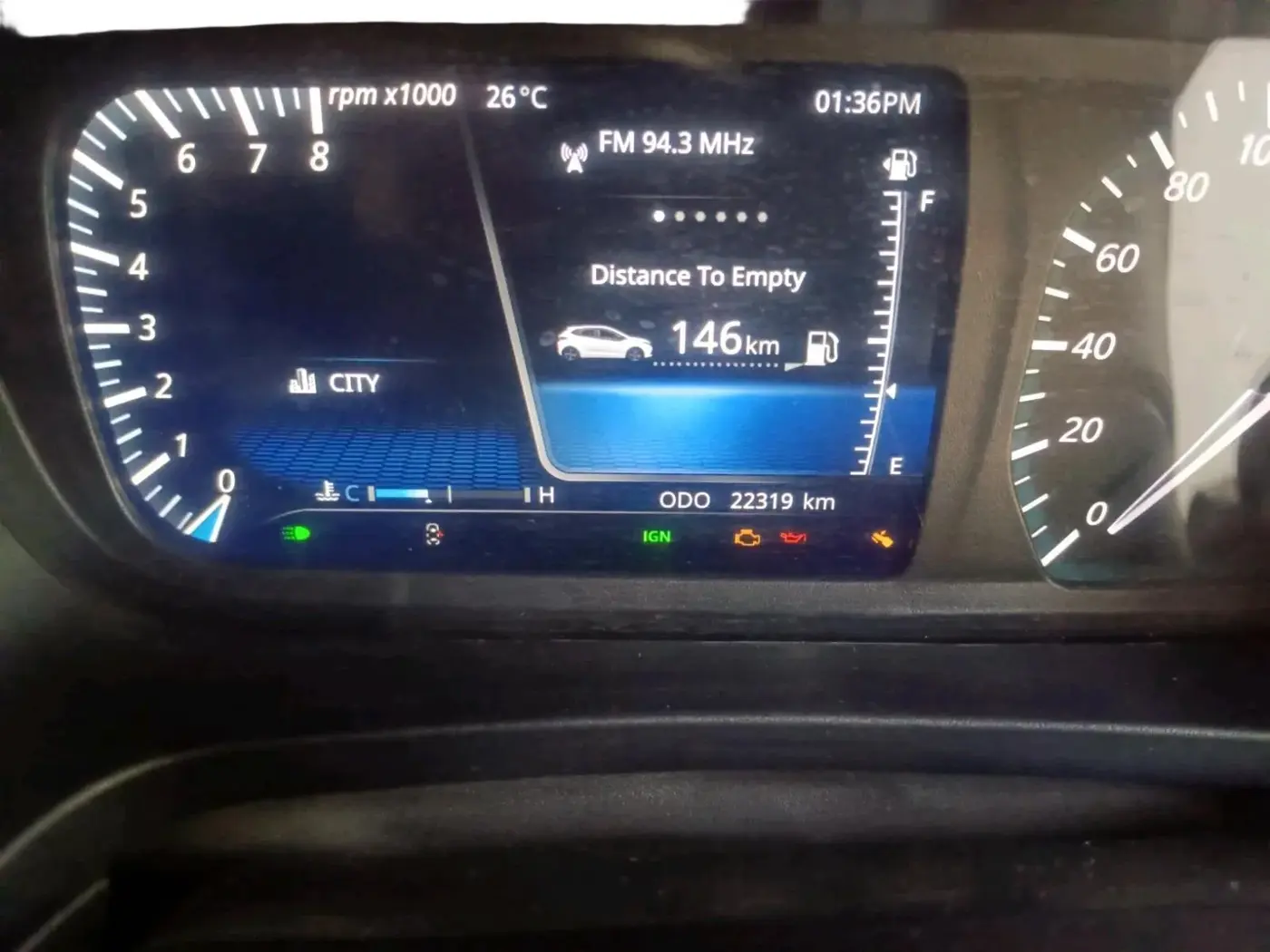 2021 Tata ALTROZ XZ PLUS I-TURBO PETROL, Petrol, Manual, 22,319 km, interior