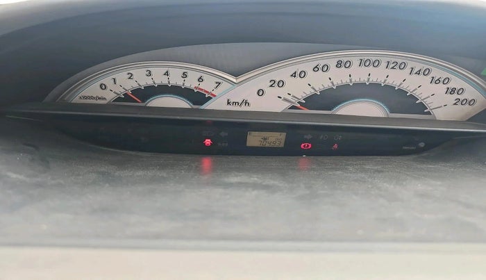 2011 Toyota Etios V, Petrol, Manual, 70,493 km, interior