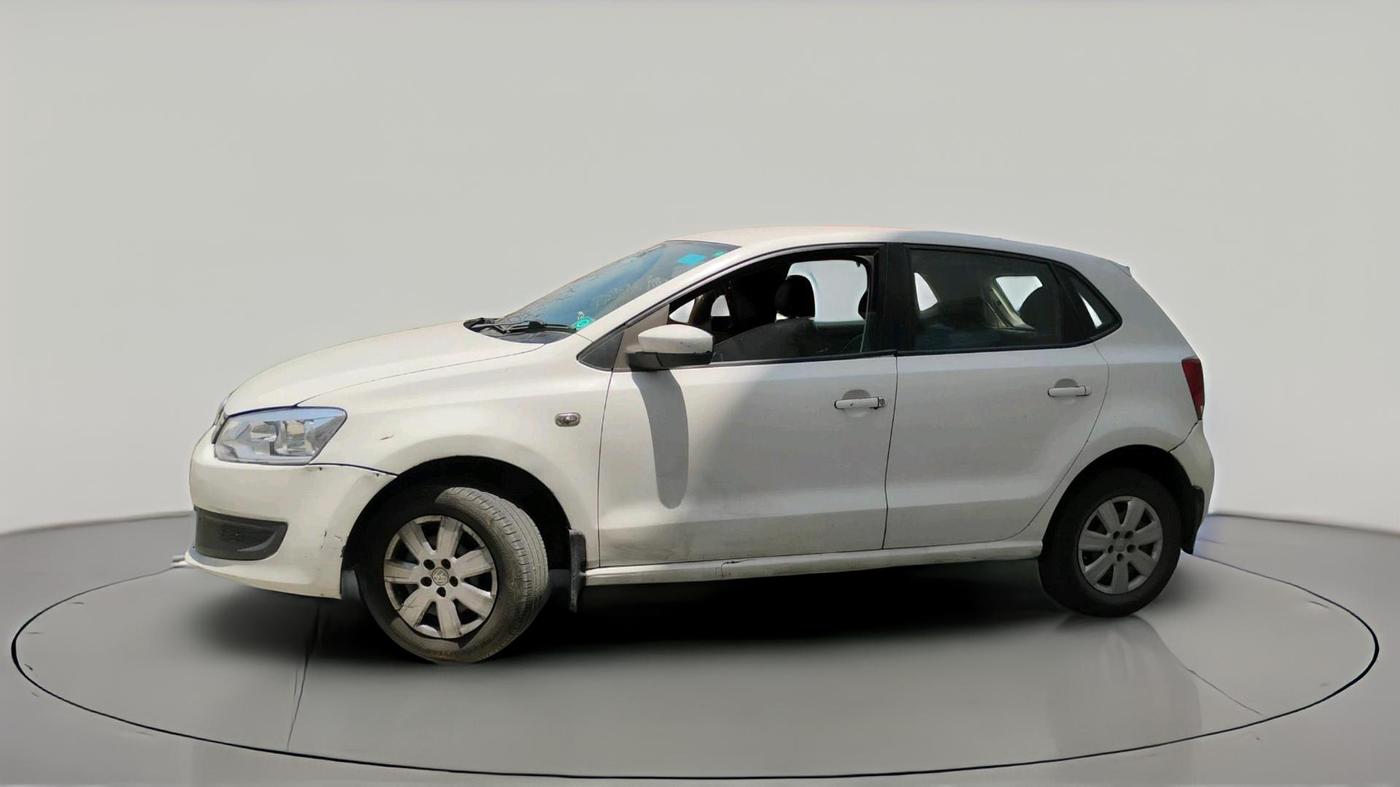 2011 Volkswagen Polo TRENDLINE 1.2L PETROL, Petrol, Manual, 1,08,452 km, exterior