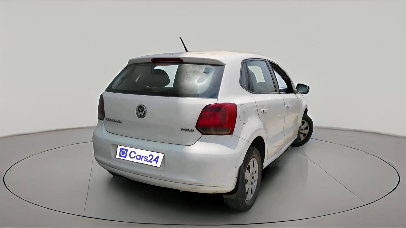 2011 Volkswagen Polo TRENDLINE 1.2L PETROL, Petrol, Manual, 1,08,452 km, exterior