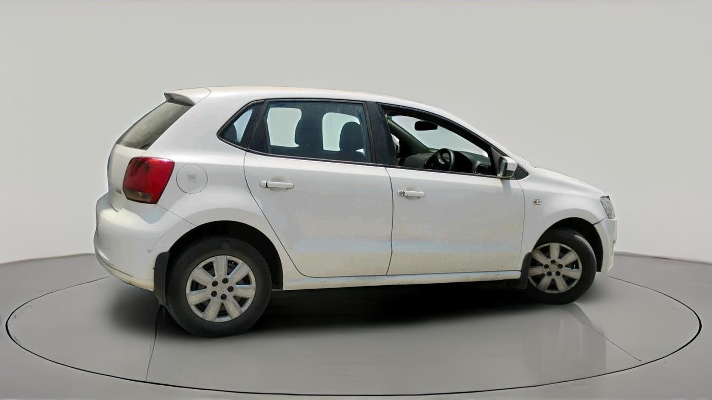 2011 Volkswagen Polo TRENDLINE 1.2L PETROL, Petrol, Manual, 1,08,452 km, exterior
