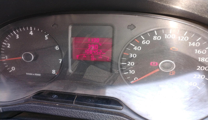 2011 Volkswagen Polo TRENDLINE 1.2L PETROL, Petrol, Manual, 1,08,452 km, interior