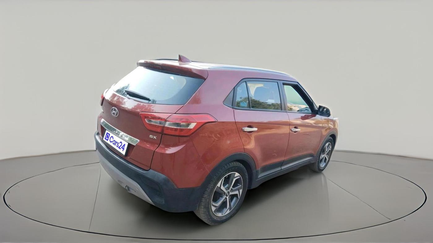 2019 Hyundai Creta SX AT 1.6 PETROL, CNG, Automatic, 84,031 km, exterior