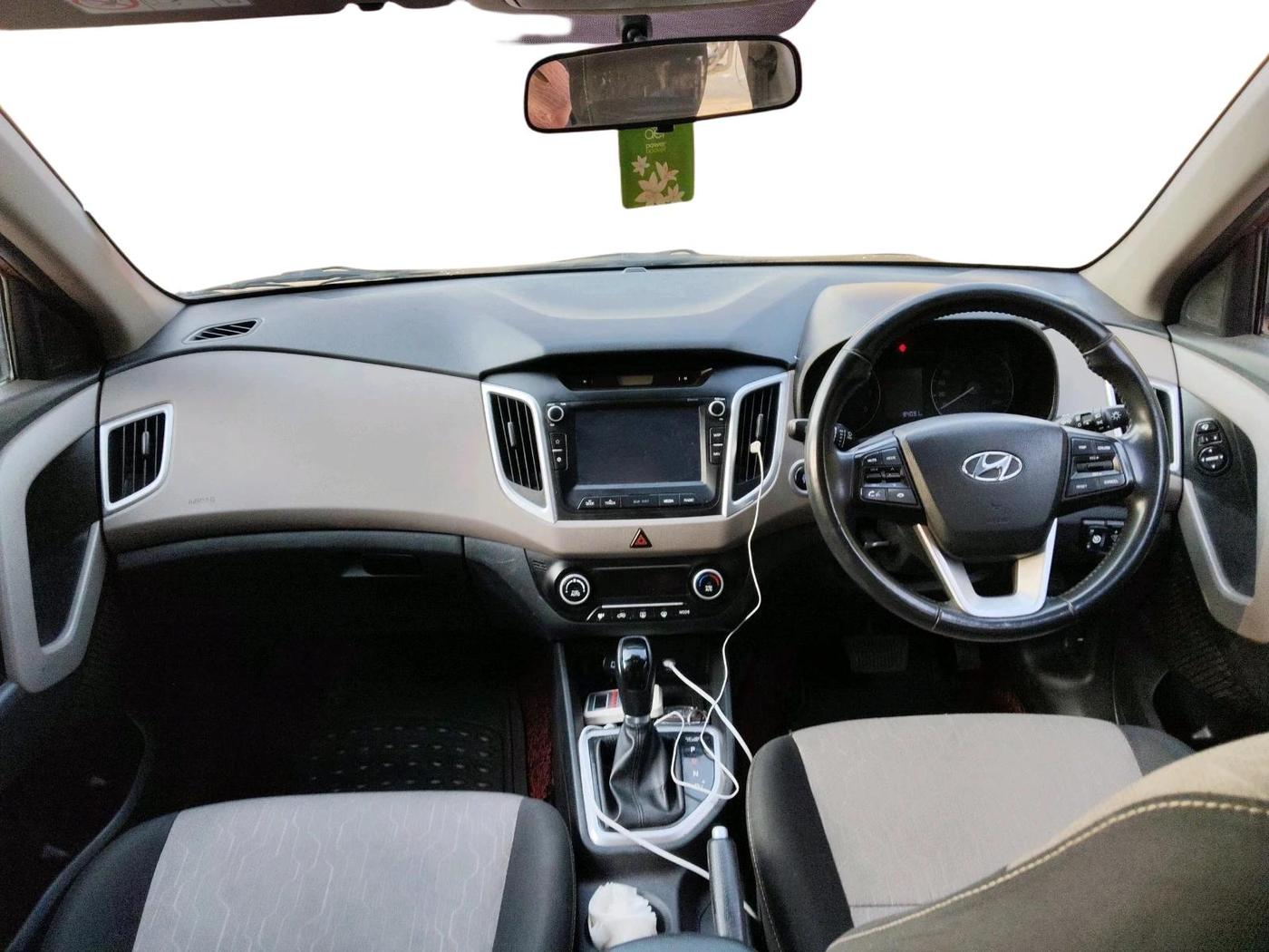 2019 Hyundai Creta SX AT 1.6 PETROL, CNG, Automatic, 84,031 km, interior