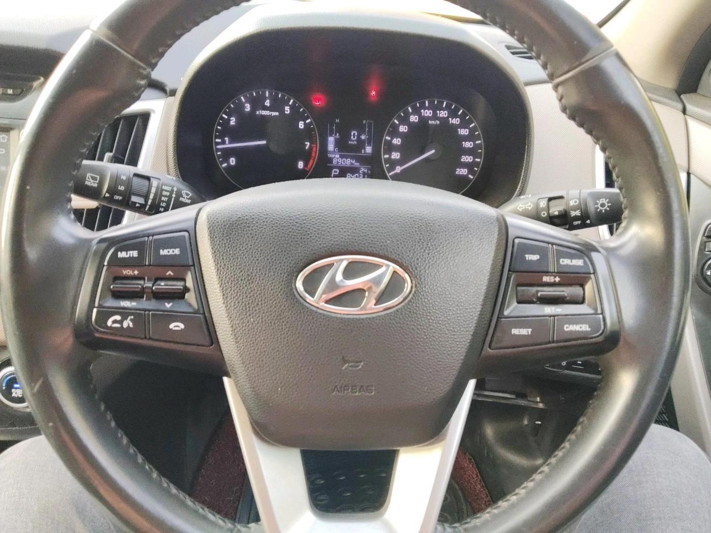 2019 Hyundai Creta SX AT 1.6 PETROL, CNG, Automatic, 84,031 km, interior