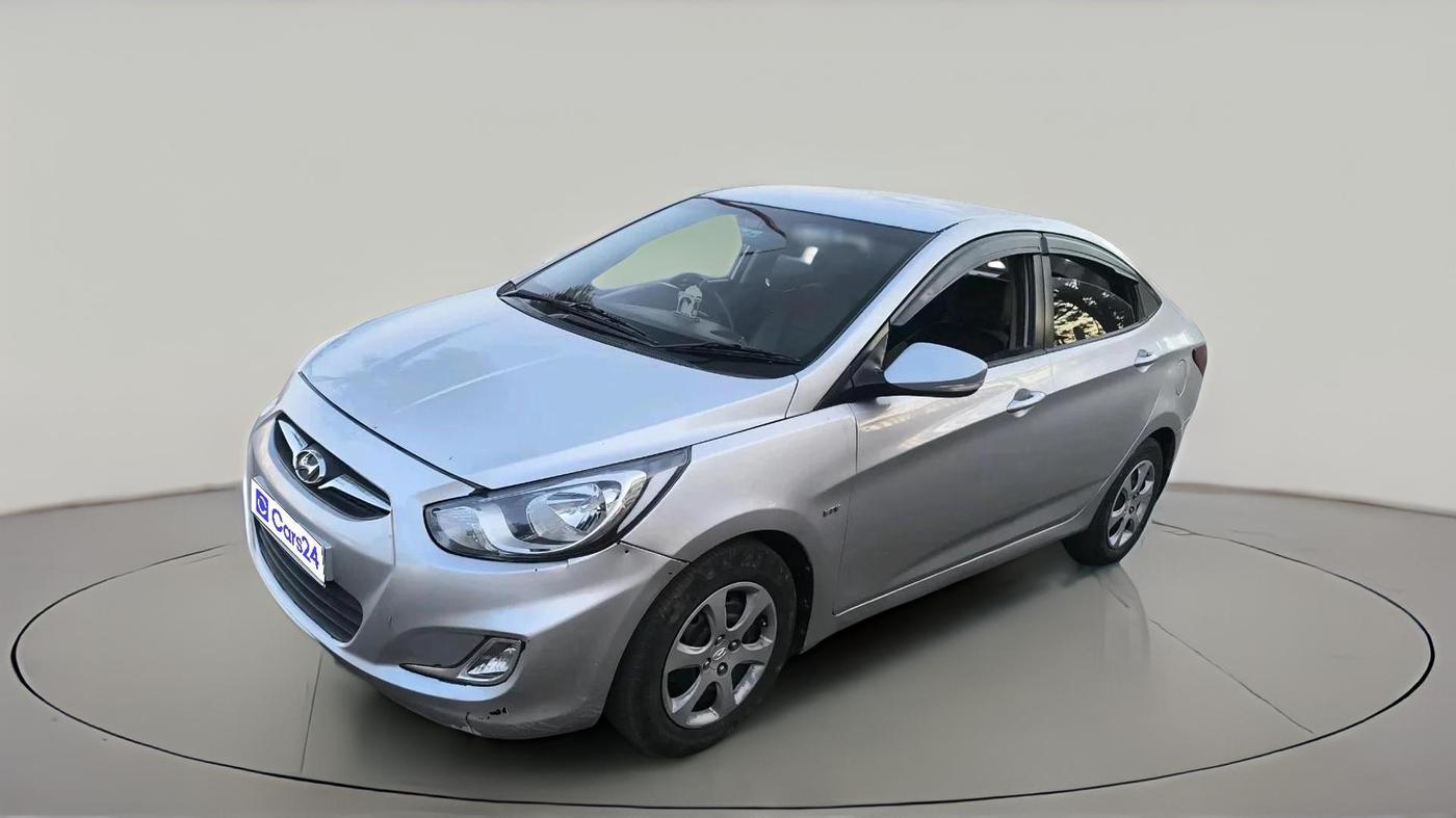 2012 Hyundai Verna FLUIDIC 1.6 VTVT EX, Petrol, Manual, 69,850 km, exterior