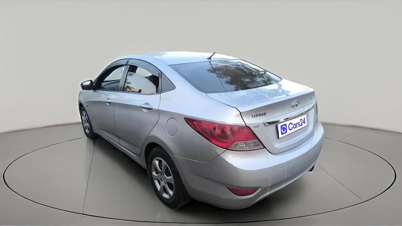 2012 Hyundai Verna FLUIDIC 1.6 VTVT EX, Petrol, Manual, 69,850 km, exterior