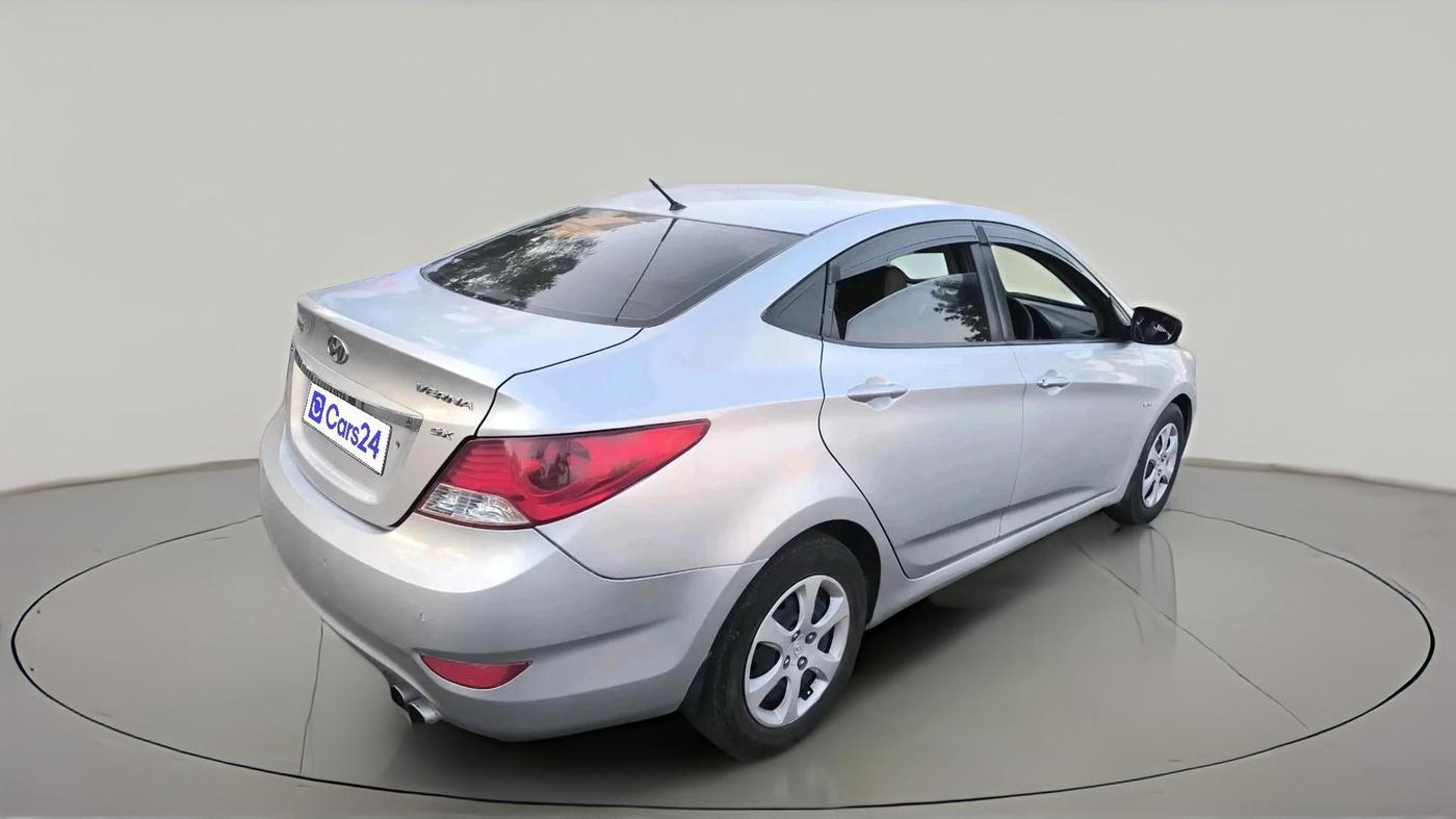 2012 Hyundai Verna FLUIDIC 1.6 VTVT EX, Petrol, Manual, 69,850 km, exterior