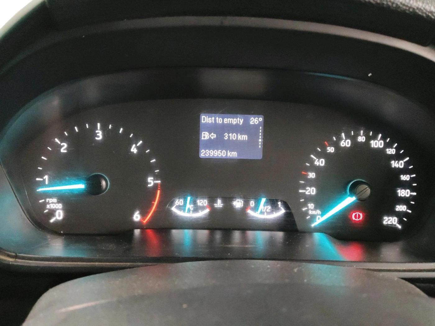 2018 Ford Ecosport TITANIUM + 1.5L DIESEL, Diesel, Manual, 2,39,950 km, interior