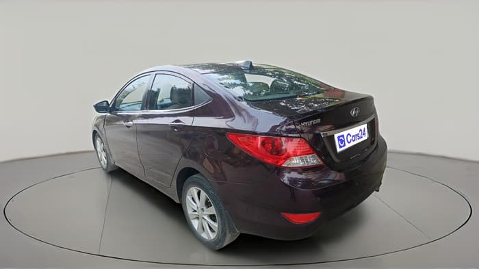 2012 Hyundai Verna FLUIDIC 1.6 CRDI SX, Diesel, Manual, 74,767 km, exterior