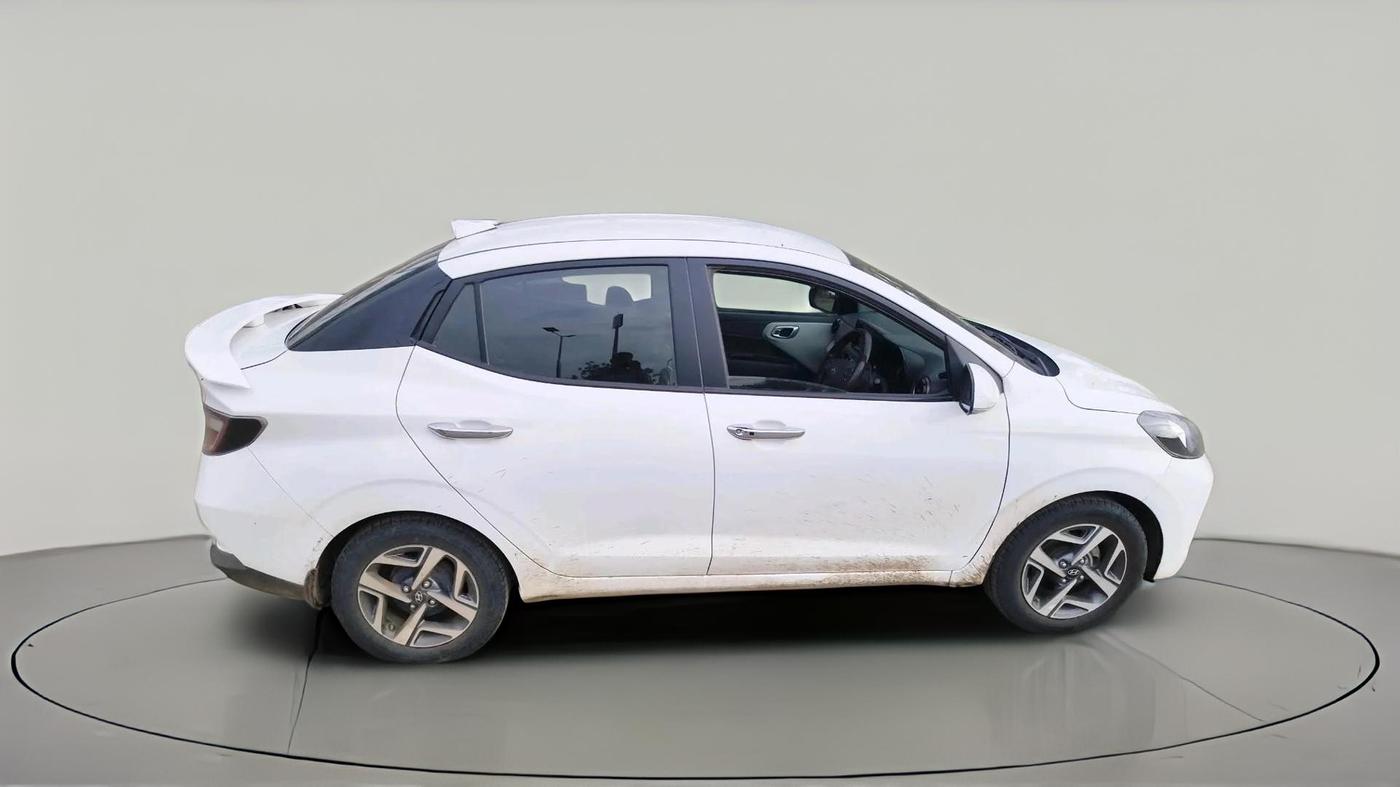 2024 Hyundai AURA SX 1.2 CNG, CNG, Manual, 63,869 km, exterior
