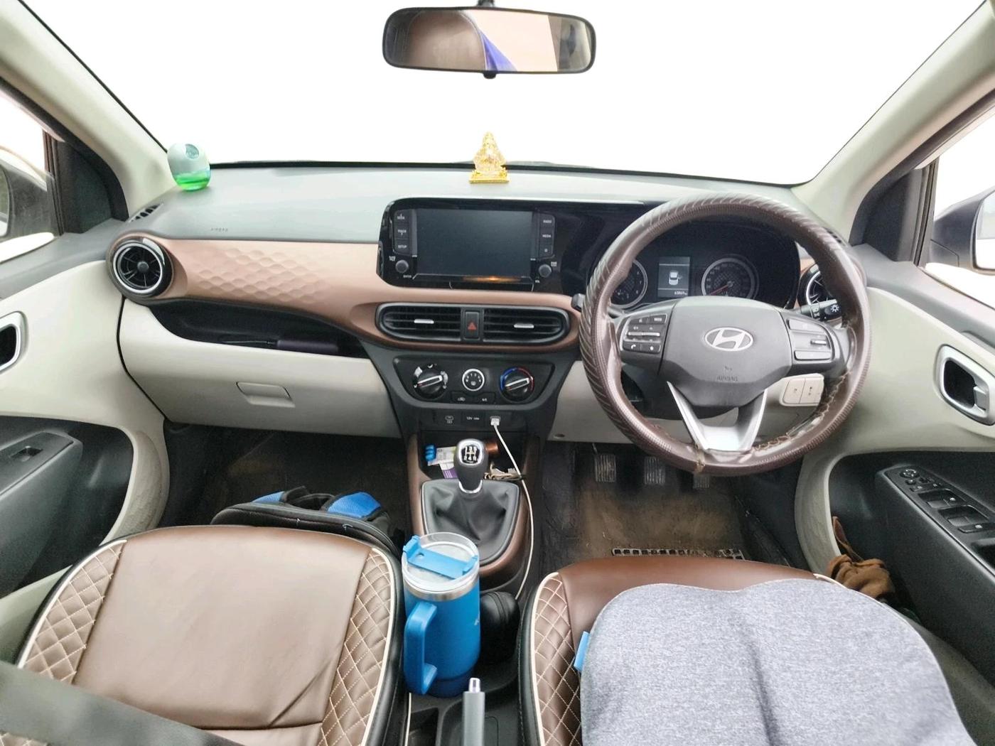 2024 Hyundai AURA SX 1.2 CNG, CNG, Manual, 63,869 km, interior