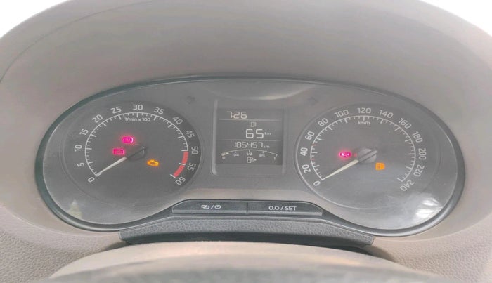 2014 Skoda Rapid 1.5 TDI CR ELEGANCE, Diesel, Manual, 1,05,457 km, interior