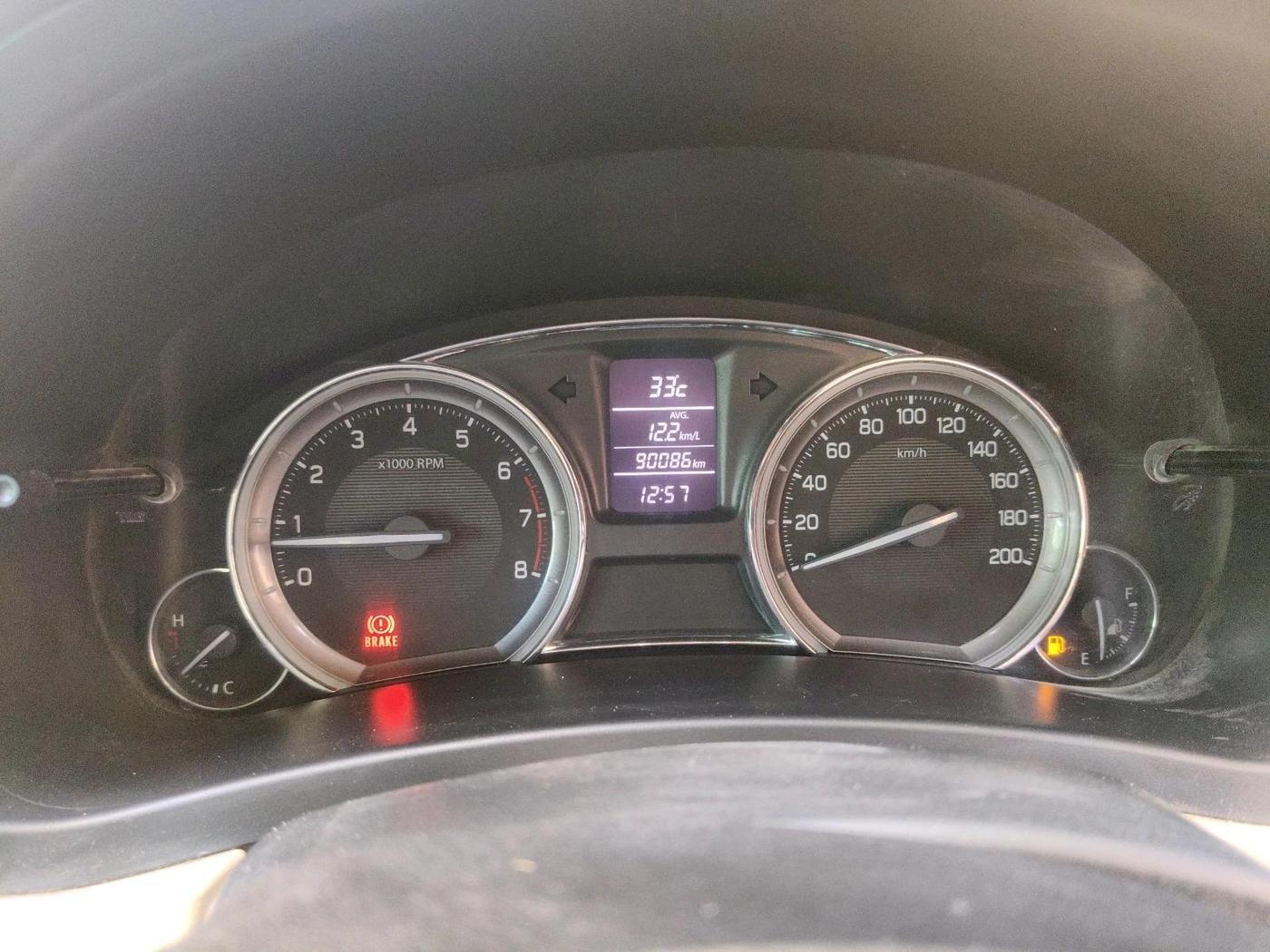 2017 Maruti Ciaz ALPHA 1.4 PETROL, Petrol, Manual, 90,086 km, interior