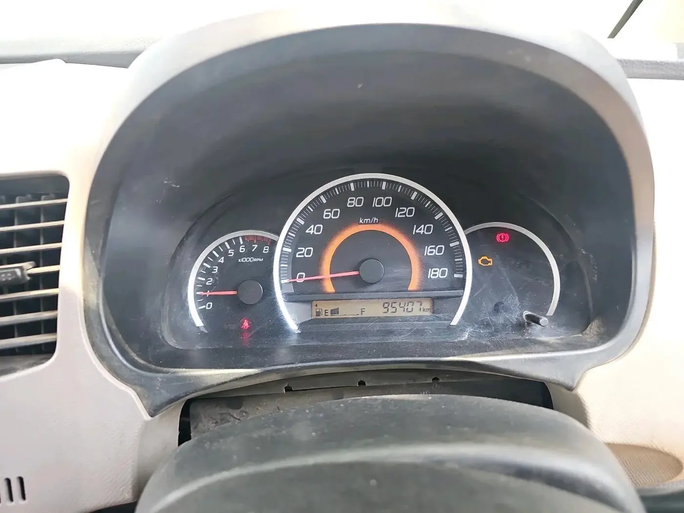 2013 Maruti Wagon R 1.0 VXI, CNG, Manual, 95,407 km, interior