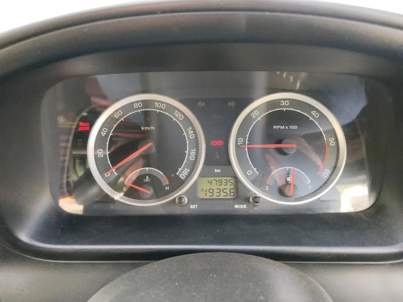 2017 Tata Indigo ECS LX CR4, Diesel, Manual, 48,786 km, interior