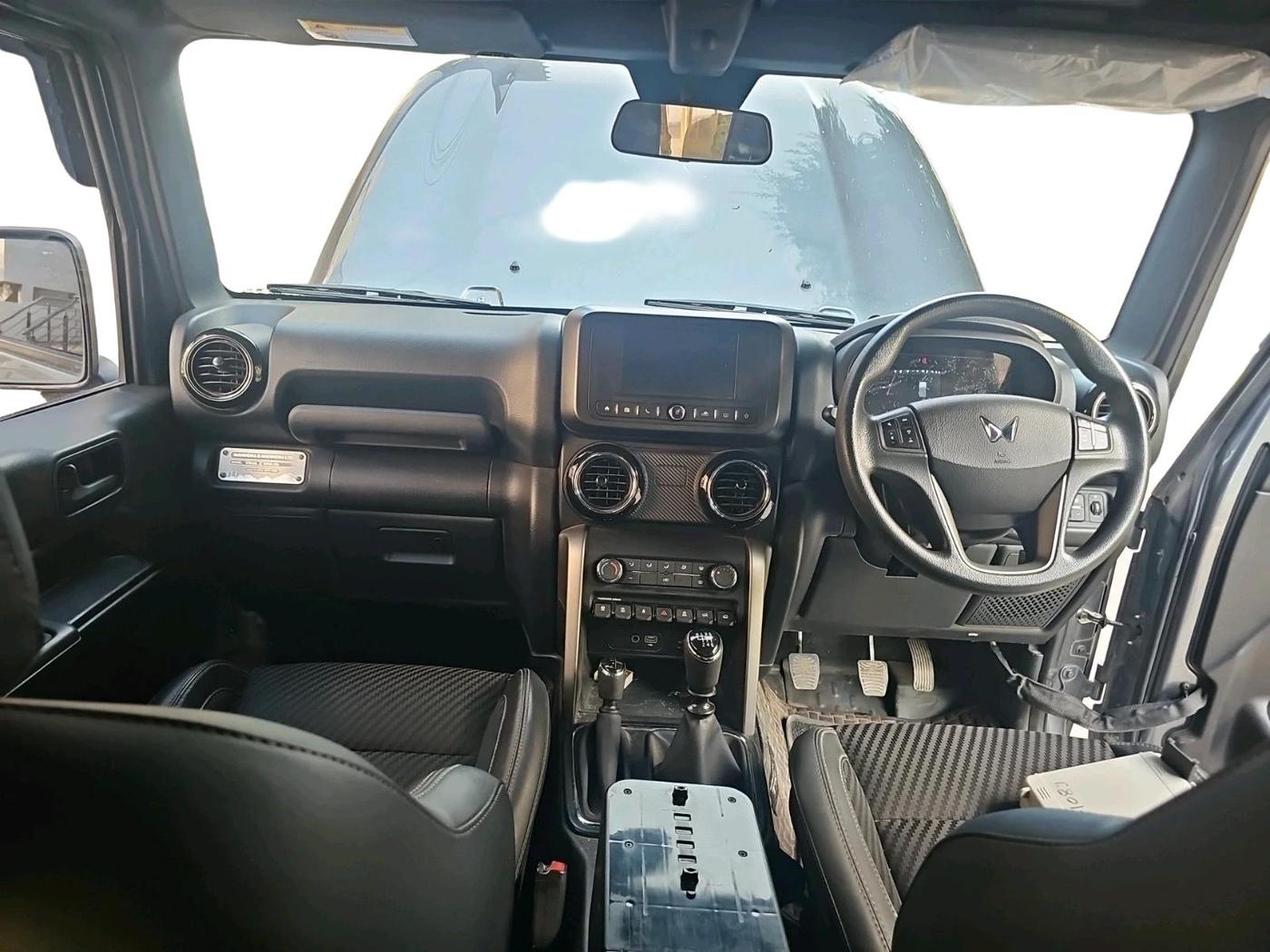2023 Mahindra Thar LX HARD TOP 4WD MT, Diesel, Manual, 9,683 km, interior