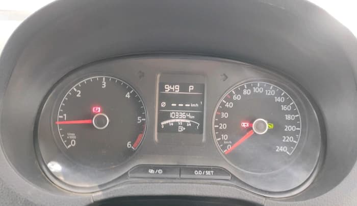 2017 Volkswagen Ameo COMFORTLINE 1.5 AT, Diesel, Automatic, 1,03,364 km, interior