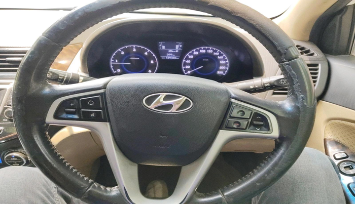 2012 Hyundai Verna FLUIDIC 1.6 CRDI SX, Diesel, Manual, 1,39,486 km, interior