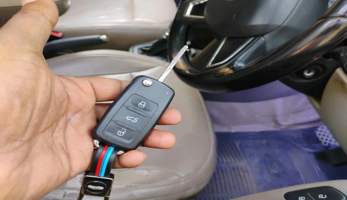 2015 Skoda Rapid AMBITION 1.5 TDI AT, Diesel, Automatic, 1,14,117 km, interior