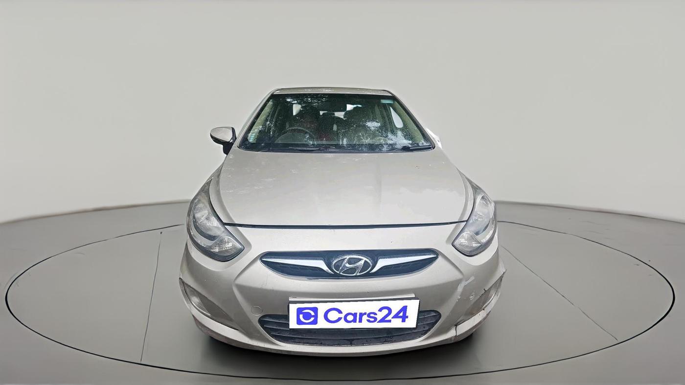 2012 Hyundai Verna FLUIDIC 1.6 VTVT SX, CNG, Manual, 1,12,252 km, exterior