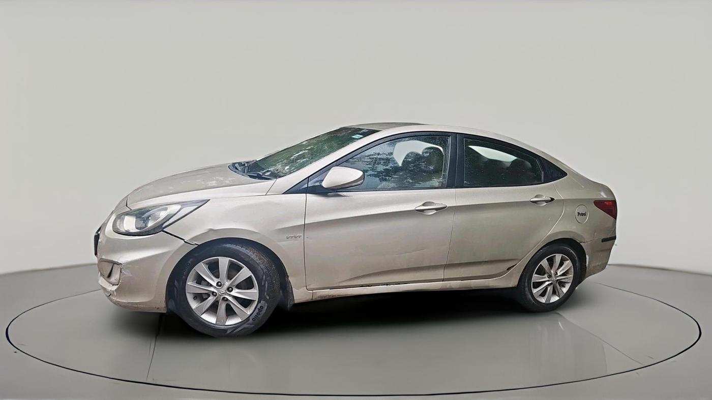 2012 Hyundai Verna FLUIDIC 1.6 VTVT SX, CNG, Manual, 1,12,252 km, exterior