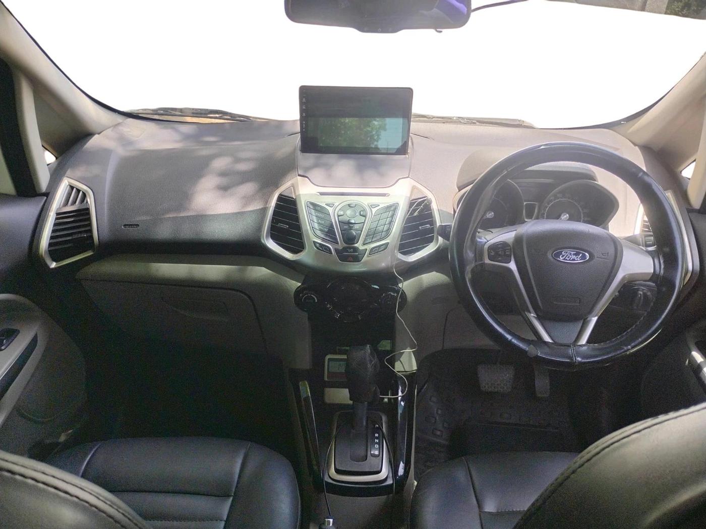 2015 Ford Ecosport TITANIUM 1.5L PETROL AT, CNG, Automatic, 77,844 km, interior
