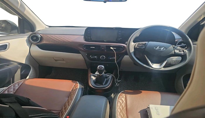 2024 Hyundai AURA SX 1.2 CNG, CNG, Manual, 21,496 km, interior