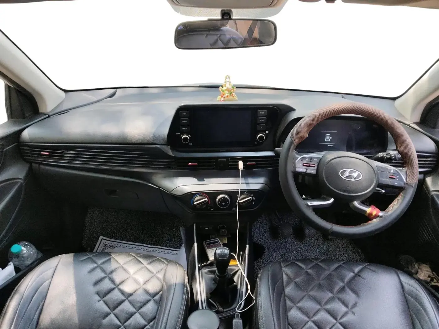 2021 Hyundai NEW I20 SPORTZ 1.2 MT DUAL TONE, CNG, Manual, 95,547 km, interior