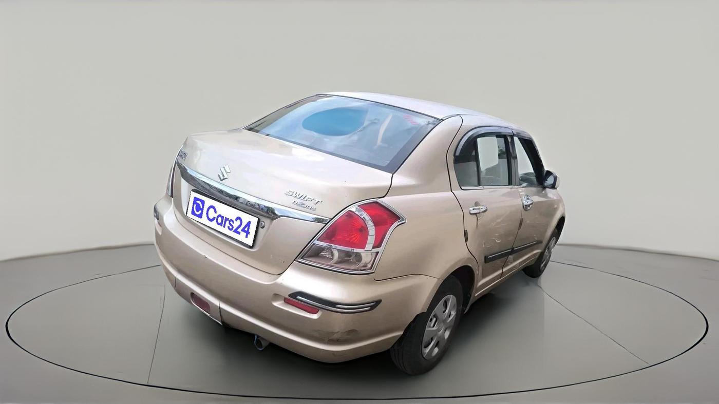 2011 Maruti Swift Dzire LXI, Petrol, Manual, 1,63,527 km, exterior
