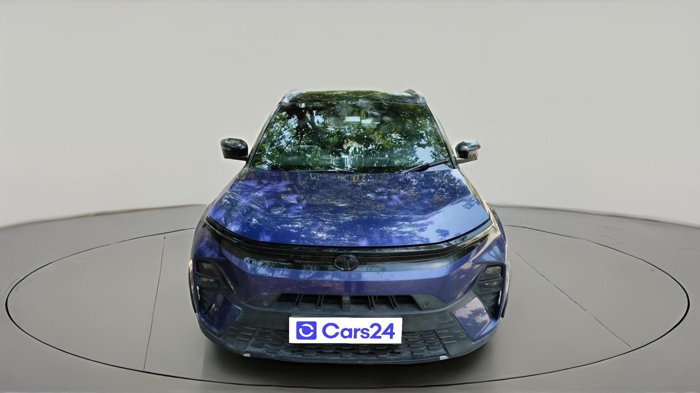 2023 Tata NEXON FEARLESS PURPLE + SUNROOF DCA DUAL TONE 1.2 PETROL, Petrol, Automatic, 56,233 km, exterior
