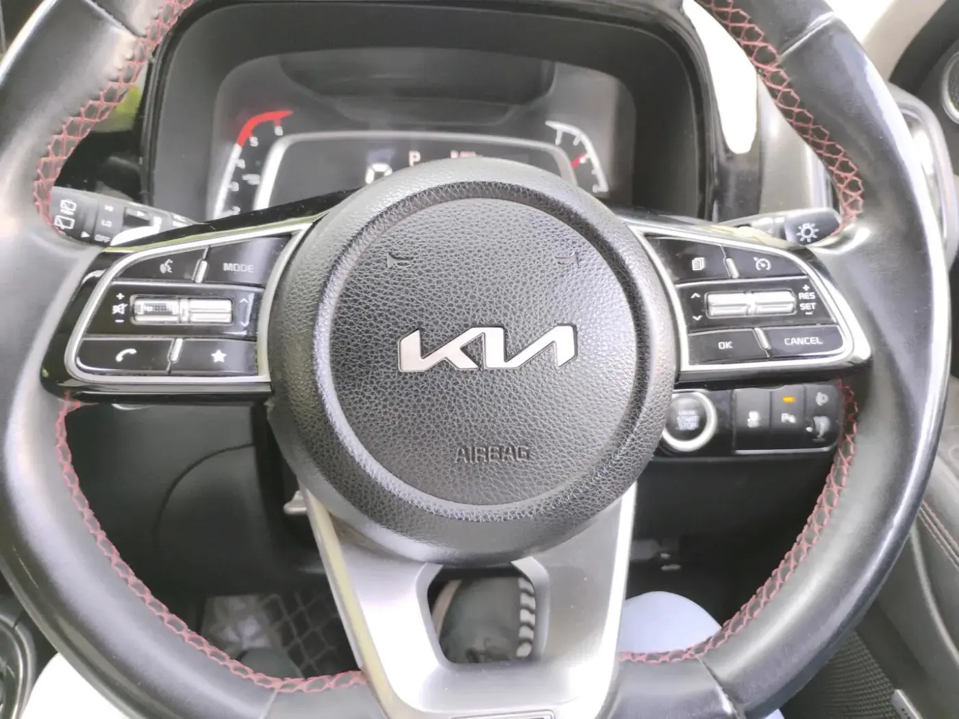 2022 KIA SONET GTX PLUS 1.5 AT, Diesel, Automatic, 1,08,979 km, interior