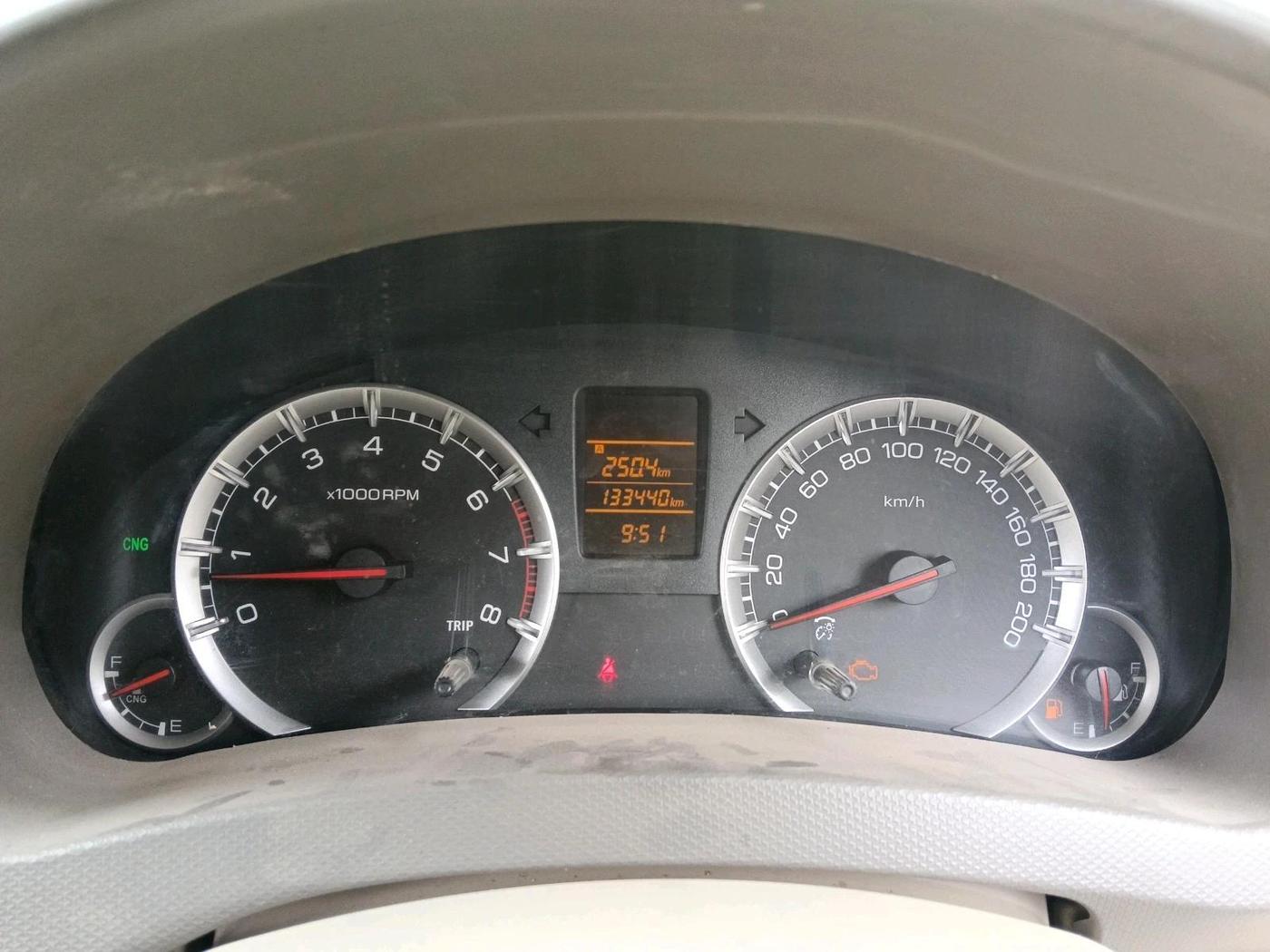 2014 Maruti Ertiga VXI CNG, CNG, Manual, 1,33,440 km, interior