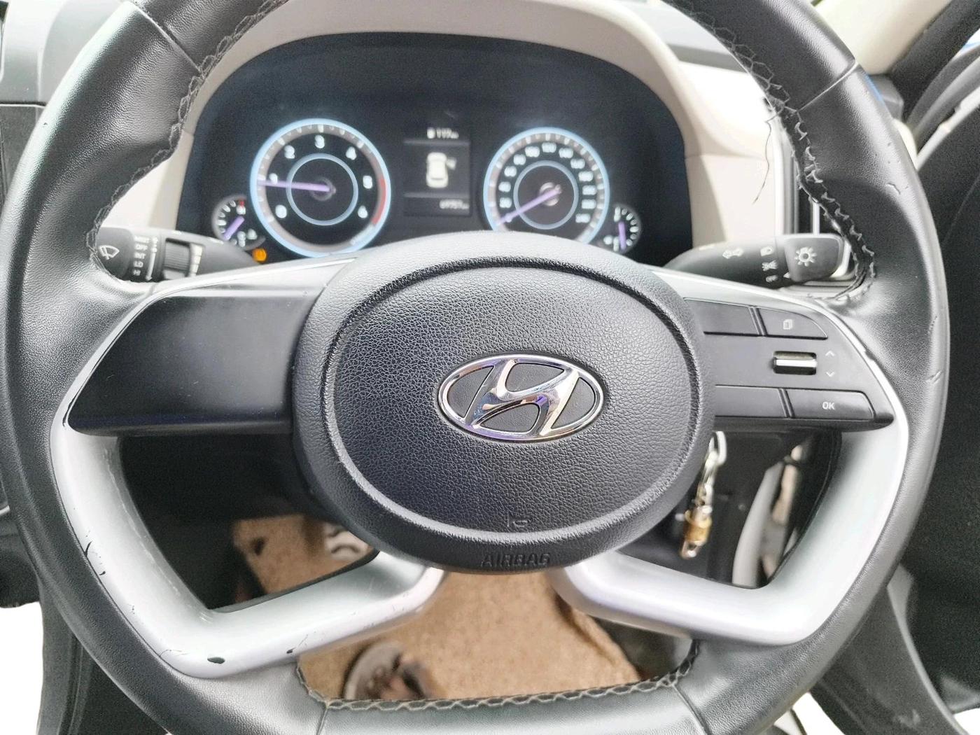 2020 Hyundai Creta E 1.5 DIESEL, Diesel, Manual, 69,757 km, interior