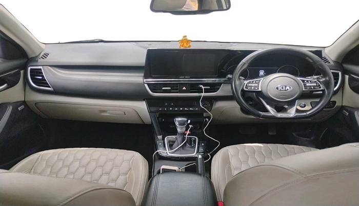 2019 KIA SELTOS HTX PLUS AT1.5 DIESEL, Diesel, Automatic, 1,41,046 km, interior