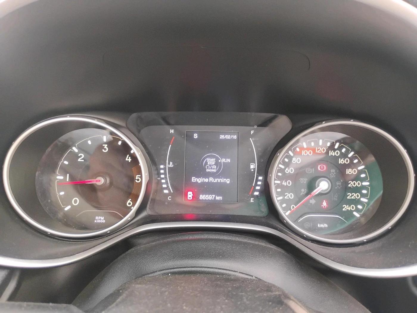 2017 Jeep Compass LIMITED 2.0 DIESEL, Diesel, Manual, 86,597 km, interior