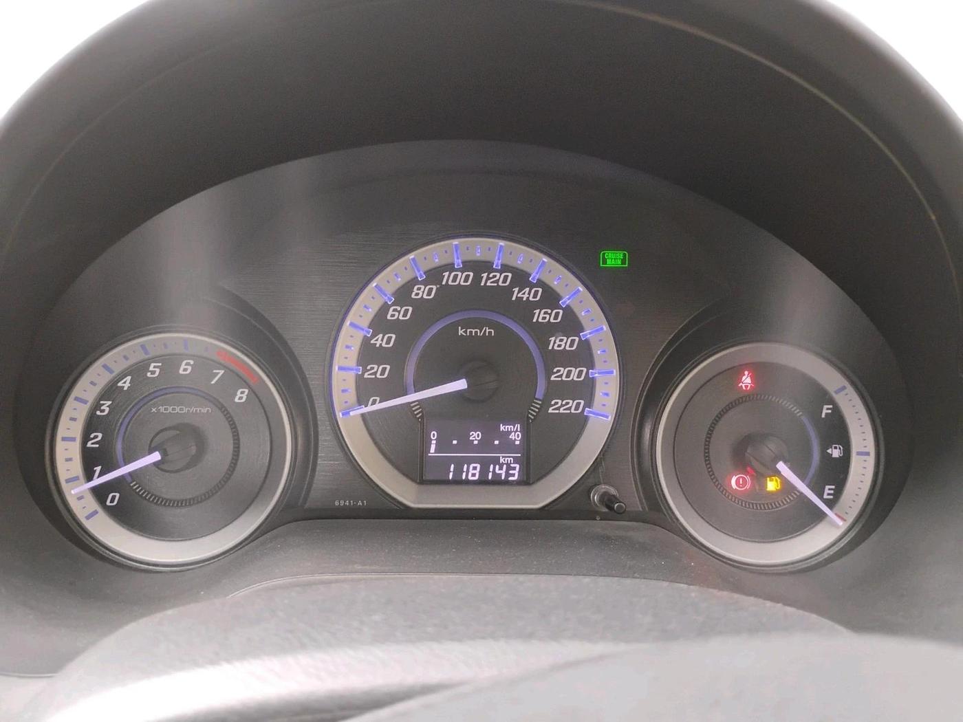 2012 Honda City 1.5L I-VTEC V MT, CNG, Manual, 1,18,143 km, interior