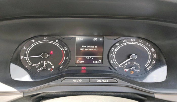 2025 Skoda KUSHAQ AMBITION 1.0L TSI AT, Petrol, Automatic, 17,694 km, interior