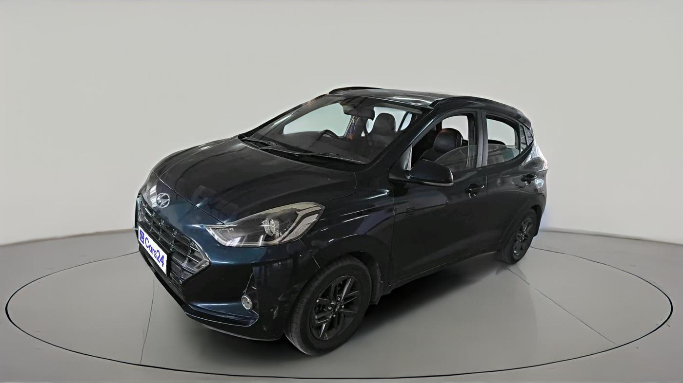 2020 Hyundai GRAND I10 NIOS SPORTZ AMT 1.2 KAPPA VTVT, CNG, Automatic, 1,38,389 km, exterior
