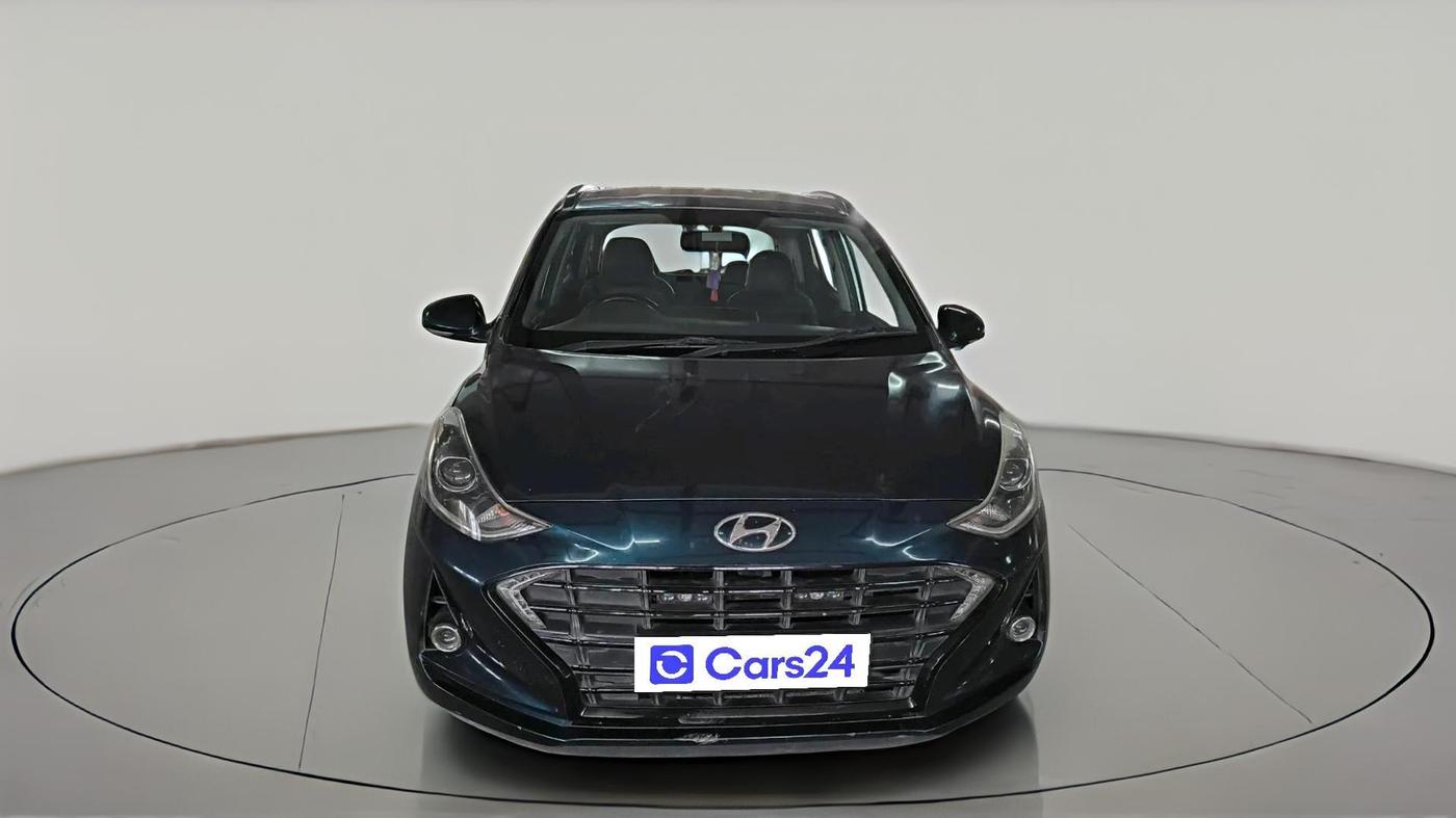 2020 Hyundai GRAND I10 NIOS SPORTZ AMT 1.2 KAPPA VTVT, CNG, Automatic, 1,38,389 km, exterior
