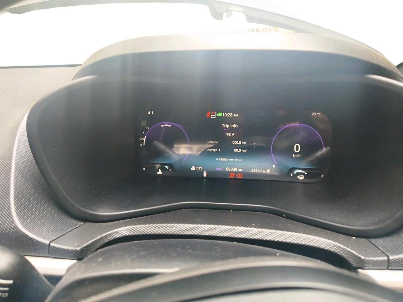 2023 Tata NEXON FEARLESS 1.2 REVOTRON 6 MT DT, Petrol, Manual, 69,339 km, interior