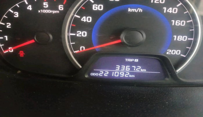 2014 Hyundai Grand i10 ASTA 1.1 CRDI (O), Diesel, Manual, 2,21,092 km, interior