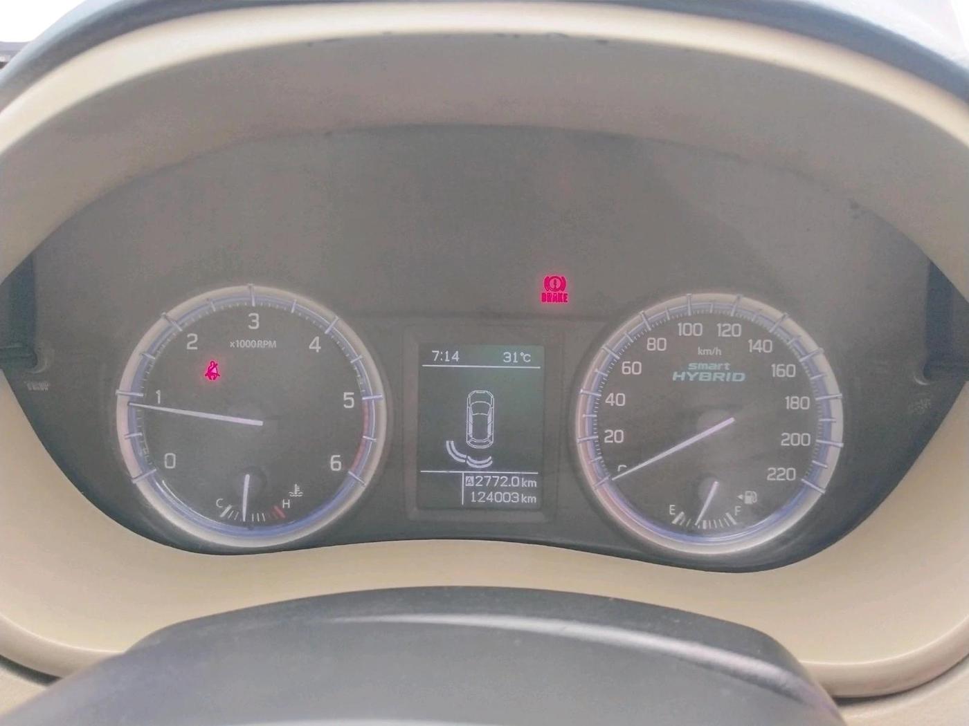 2017 Maruti S Cross ZETA 1.3, Diesel, Manual, 1,24,003 km, interior