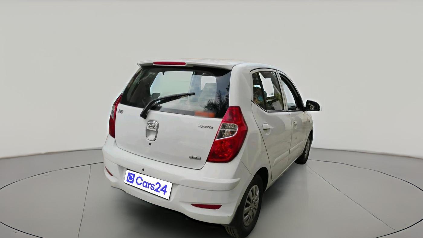 2013 Hyundai i10 SPORTZ 1.2, Petrol, Manual, 77,000 km, exterior