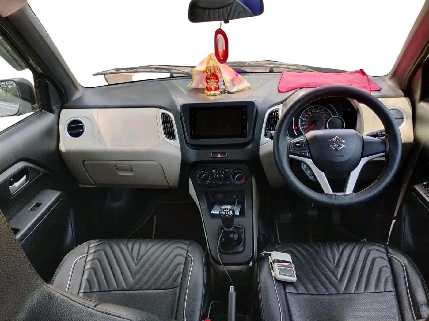 2020 Maruti New Wagon-R ZXI 1.2, Petrol, Manual, 56,424 km, interior