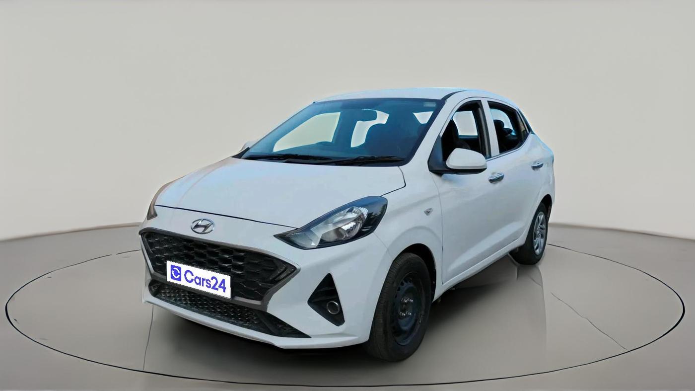 2022 Hyundai AURA S 1.2 CNG, CNG, Manual, 90,293 km, exterior