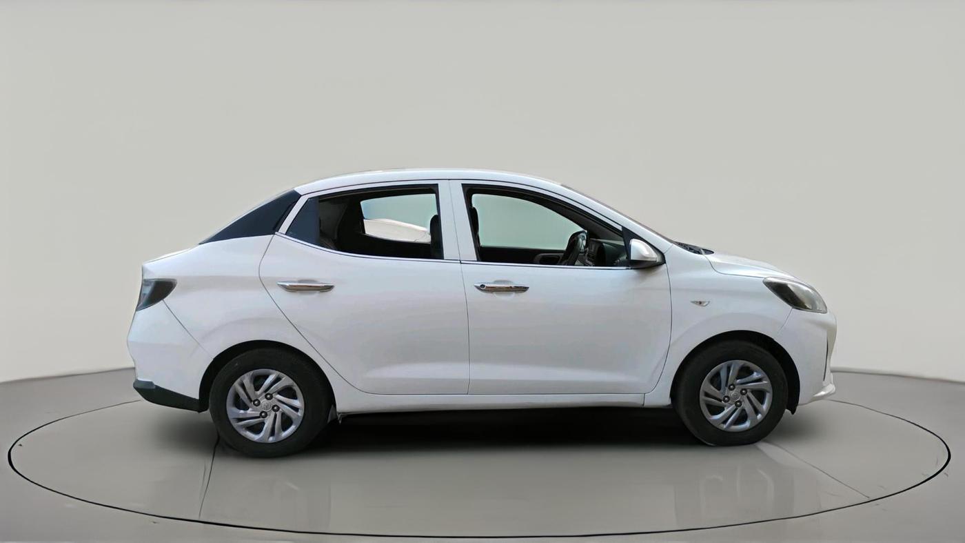 2022 Hyundai AURA S 1.2 CNG, CNG, Manual, 90,293 km, exterior